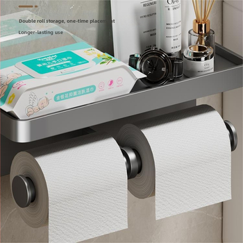 Tualetinio popieriaus dėžutė, prie sienos tvirtinama tualetinio popieriaus lentynėlė, vonios kambario tualetinio popieriaus laikiklis be perforatoriaus, ritininis popierius, tualetinio popieriaus laikymo lentynėlė
