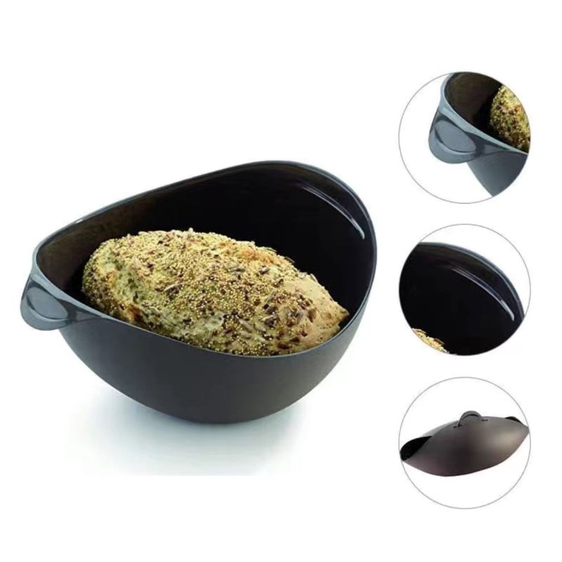 Radoša daudzfunkcionāla silikona maizes cepšanas ierīce, silikona dārzeņu tvaicētājs, silikona maizes cepšanas panna, silikona tosteris