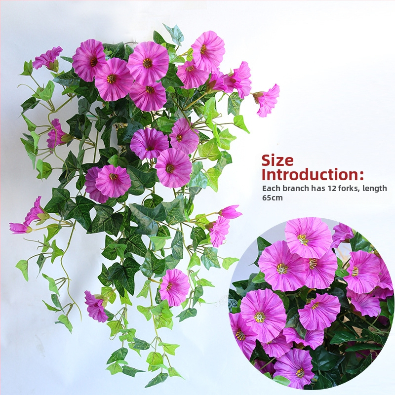 Imitacinė vijoklinė šlovė, vijoklinė šlovė, dirbtinė gėlė, dirbtinė gėlė, rotango plastikinė gėlė, dekoratyvinė gėlė, prie sienos pakabinama vorinė orchidėja, Amazonės tarpvalstybinė