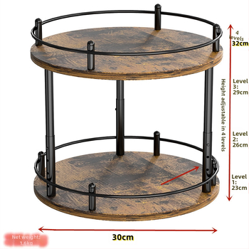 В наличност, плот, дървена дъска за съхранение на козметични чинии, кухненски рафт за съхранение на бутилки с подправки, олио, сол, сос и оцет, трансграничен