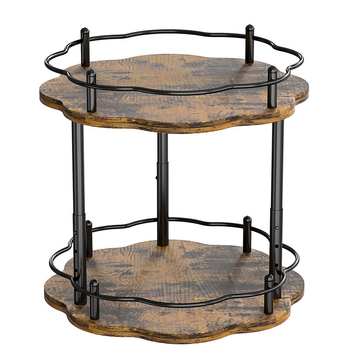 В наличност, плот, дървена дъска за съхранение на козметични чинии, кухненски рафт за съхранение на бутилки с подправки, олио, сол, сос и оцет, трансграничен