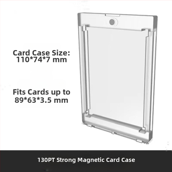 Nešiojama užrakinama kortelių dėžutė iš aliuminio lydinio kortelių dėžutės, PSA įvertinimo kortelės, žvaigždės formos kortelių laikymo dėžutė, stipri magnetinė kortelė, plytų dėžutė