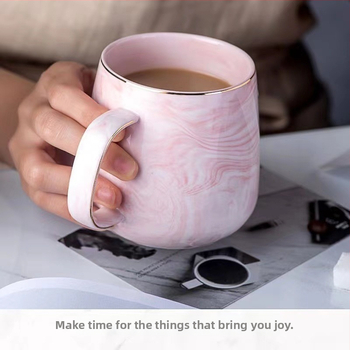 Põhjamaade lihtne marmormuster, loominguline, 520 paarile mõeldud hommikusöögitass, kohvitass, paarile mõeldud veetassipaar