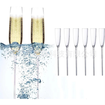 Plutajuće čaše za šampanjac za bazen, nove plutajuće čaše za vino za bazen preko granice