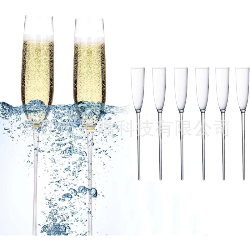 Plutajuće čaše za šampanjac za bazen, nove plutajuće čaše za vino za bazen preko granice