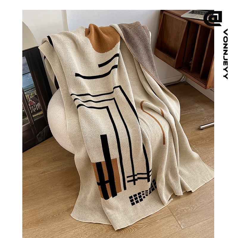 2023 m. Šiaurės šalių stiliaus megzta antklodė, biuro snaudulių antklodė, oro kondicionavimo antklodė, šilta skara, laisvalaikio sofos antklodė, didmeninė prekyba