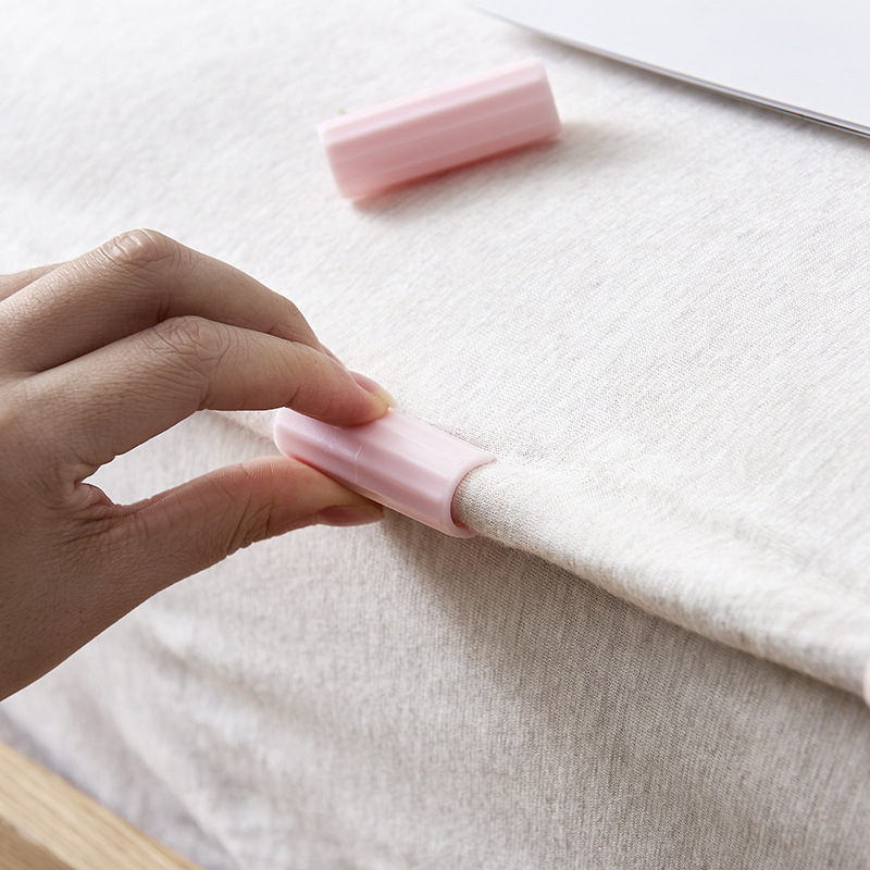 Nemokamas pristatymas Nagų neturintis patalynės užvalkalų fiksatorius Čiužinys Neslystantis namų sofos pagalvėlė Snap Traceless Anti-running Artefakt Galingas