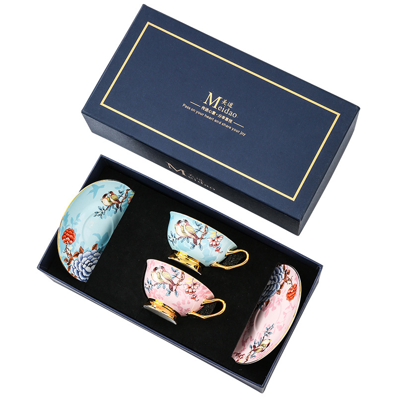 „Meidao Alpine Sparrow“ kavos puodelis, aukščiausios klasės, išskirtinis poros puodelių rinkinys, geriausio draugo gimtadienio vestuvių dovana