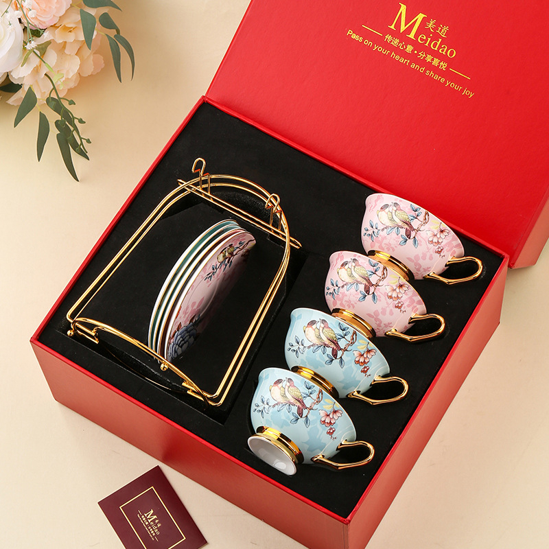 „Meidao Alpine Sparrow“ kavos puodelis, aukščiausios klasės, išskirtinis poros puodelių rinkinys, geriausio draugo gimtadienio vestuvių dovana