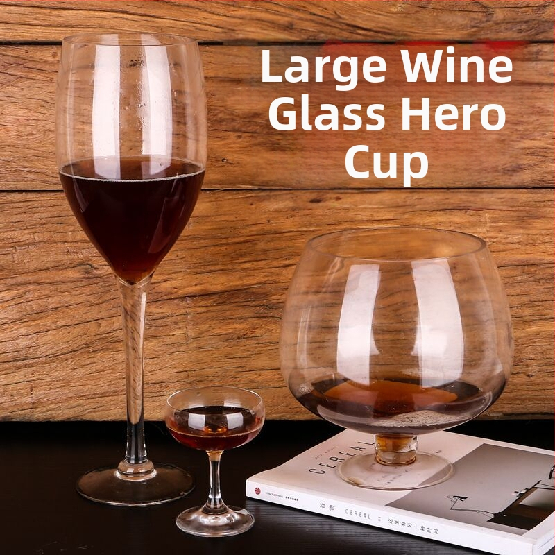 Čaša za pivo velikog kapaciteta, prevelika čaša za vino, čaša za pivo, herojska čaša, čaša za bar, čaša za zabavu, vino