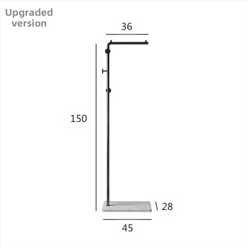 Pakabinamas stelažas, laikiklis, pakabinamas stelažas, buitinis metalinis grindų stovas, geležis