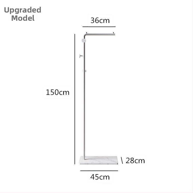 Pakabinamas stelažas, laikiklis, pakabinamas stelažas, buitinis metalinis grindų stovas, geležis