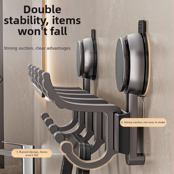 Siurbimo puodelio formos drabužių kabliukas Eilinis kabliukas Tualetinio rankšluosčio pakabinimas Nepraduriamas rankšluosčių stovas Galiniai durų kabliukai Vonios kambario daiktų laikymo kabliukai Įėjimas