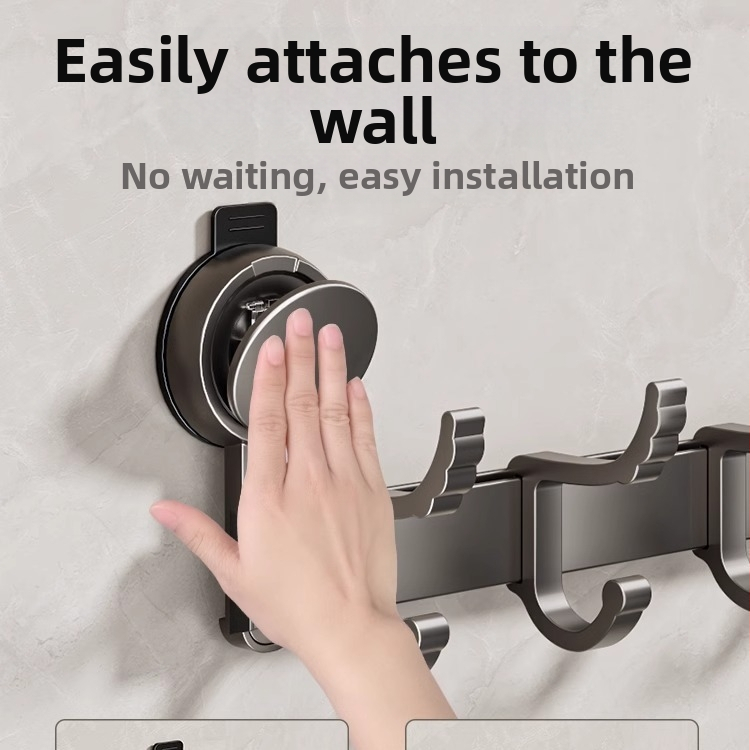 Вендуза, кука за дрехи с вендуза, кука за тоалетни кърпи, закачалка за кърпи за баня без пробиване, кука за врата, задна кука, кука за съхранение в банята, вход