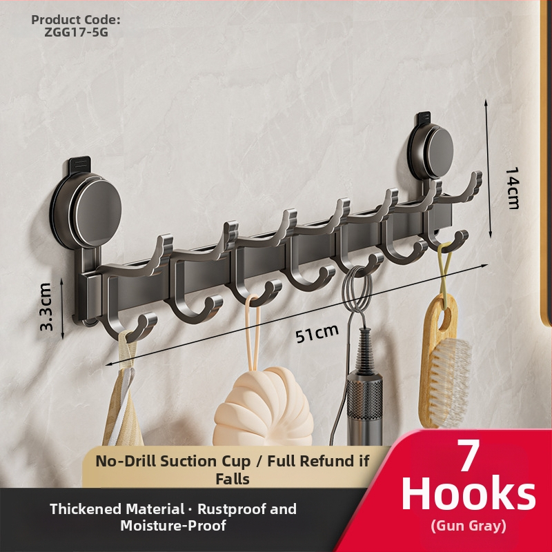 Siurbimo puodelio formos drabužių kabliukas Eilinis kabliukas Tualetinio rankšluosčio pakabinimas Nepraduriamas rankšluosčių stovas Galiniai durų kabliukai Vonios kambario daiktų laikymo kabliukai Įėjimas