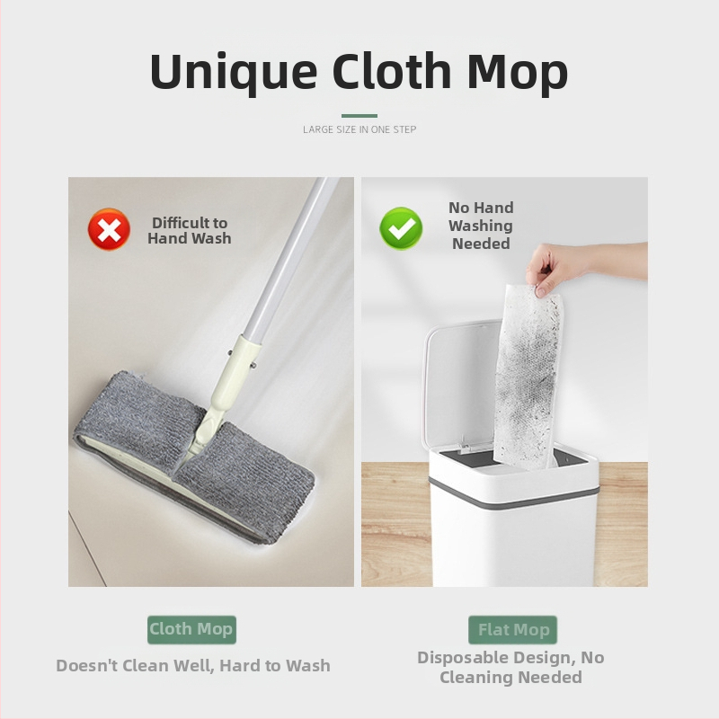 Atsitiktinės sutirštintos elektrostatinės dulkių šluostės, drėgnos servetėlės, vienkartinės be plovimo, tingios šluostės, plokščios buitinės artefakto dalys