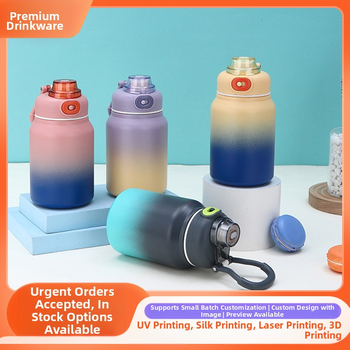 Θερμός μεγάλης χωρητικότητας από ανοξείδωτο ατσάλι 316, φορητός βραστήρας για άνδρες και γυναίκες, για υπαίθριες αθλητικές δραστηριότητες, υψηλής χρωματικής αξίας, με διαβάθμιση, για περπάτημα