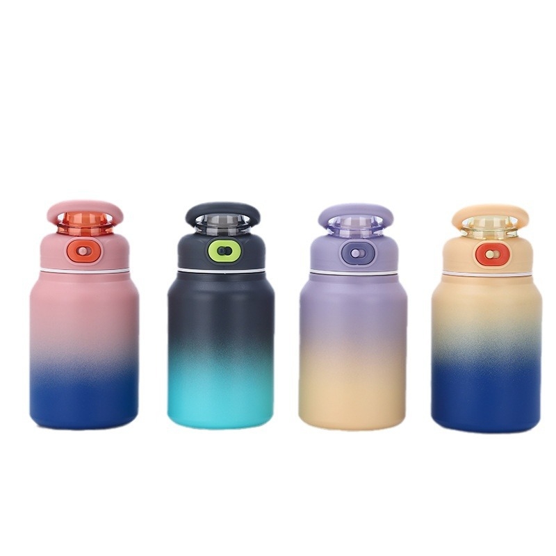 Θερμός μεγάλης χωρητικότητας από ανοξείδωτο ατσάλι 316, φορητός βραστήρας για άνδρες και γυναίκες, για υπαίθριες αθλητικές δραστηριότητες, υψηλής χρωματικής αξίας, με διαβάθμιση, για περπάτημα