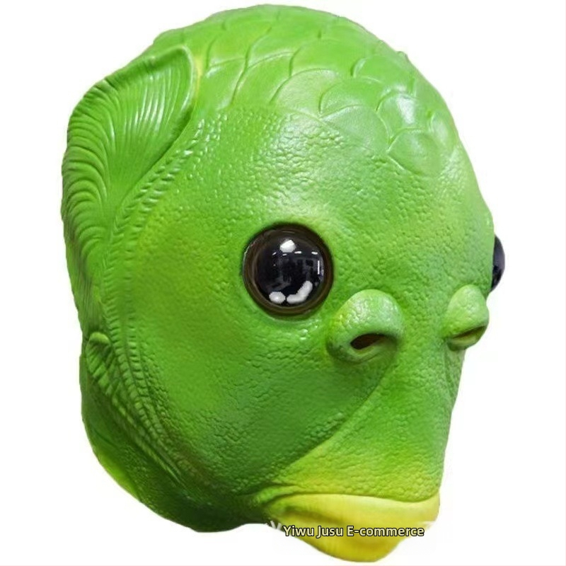 Εργοστάσιο Halloween cosplay Αστείο κεφάλι ζώων Αστεία μάσκα Γλυπτική άμμου Κούνημα Αστεία στηρίγματα Cross Border