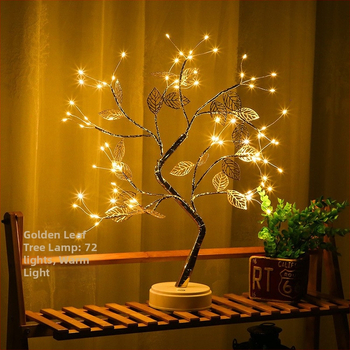 „Amazon“ kalėdinės lemputės, LED mini mažos eglutės lemputės, dekoratyvinės amatų dovanų lemputės namams, darbalaukio stalui, naktinė lemputė