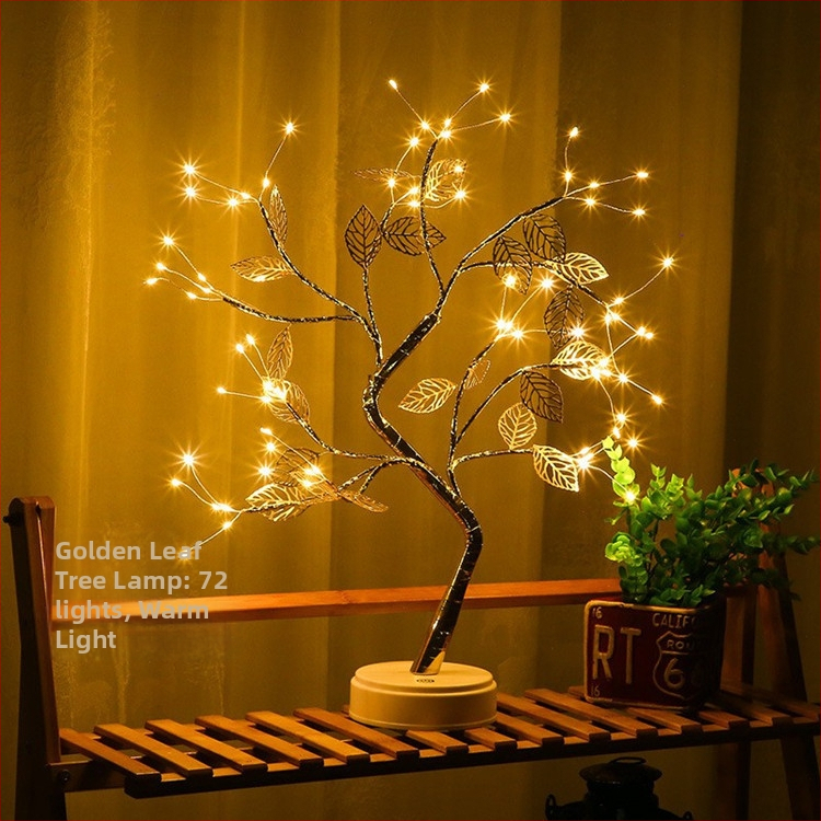 „Amazon“ kalėdinės lemputės, LED mini mažos eglutės lemputės, dekoratyvinės amatų dovanų lemputės namams, darbalaukio stalui, naktinė lemputė