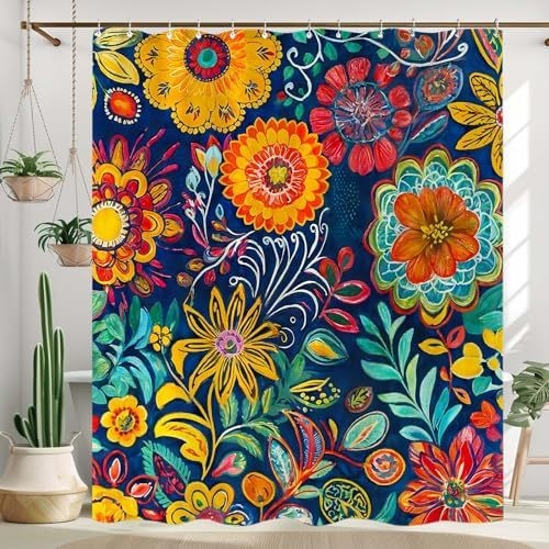 Piiriülene otsetarne dinosauruseteemaline dušikardin, koletislik dušikardin, Jaapani laineteemaline dušikardin, vannitoa kardin, veekindel vahesein