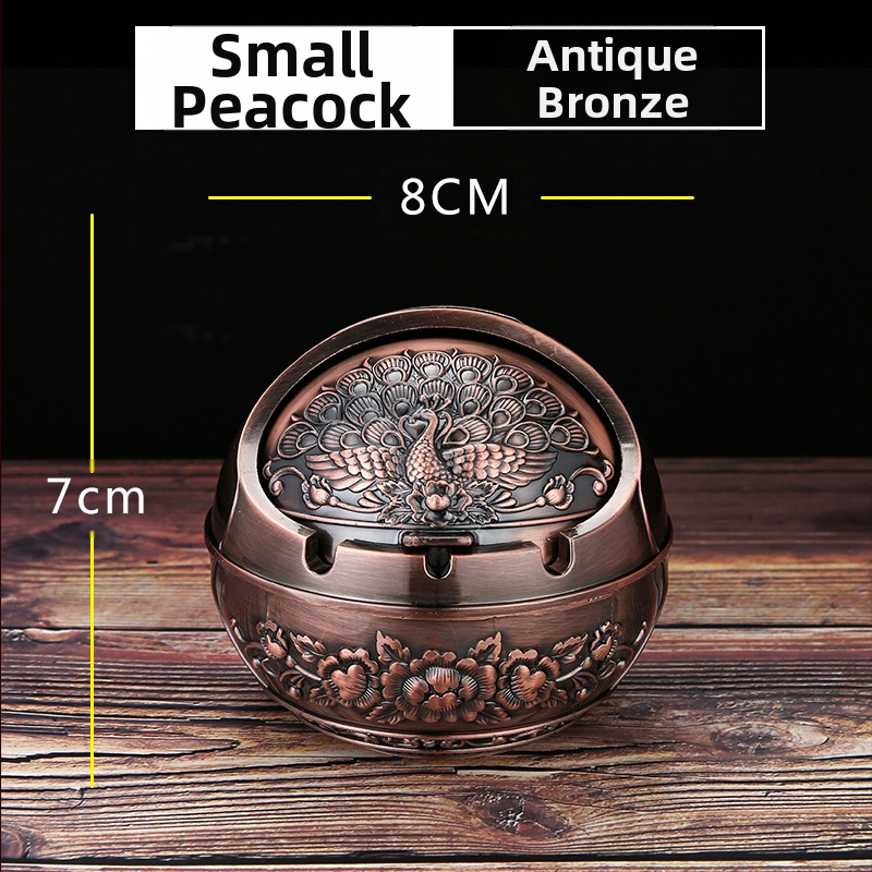 „Ma to Chenggong“ peleninė, namų svetainė, kūrybinga, suasmeninta tendencija, su dangteliu, apsaugančia nuo lakiųjų pelenų, dūmų skonio peleninės papuošimais