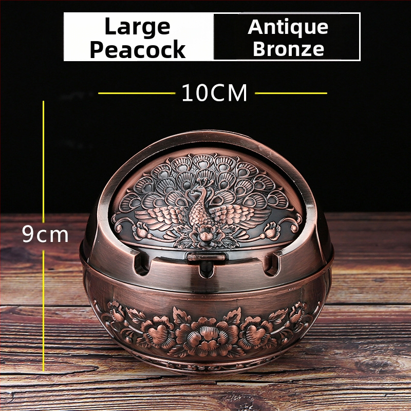 „Ma to Chenggong“ peleninė, namų svetainė, kūrybinga, suasmeninta tendencija, su dangteliu, apsaugančia nuo lakiųjų pelenų, dūmų skonio peleninės papuošimais