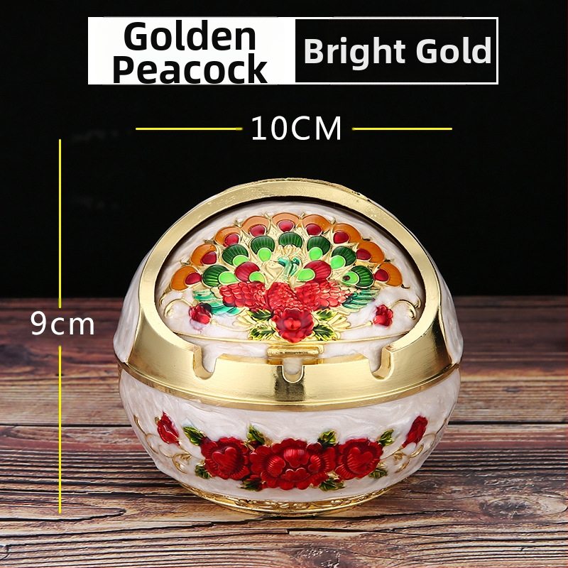 „Ma to Chenggong“ peleninė, namų svetainė, kūrybinga, suasmeninta tendencija, su dangteliu, apsaugančia nuo lakiųjų pelenų, dūmų skonio peleninės papuošimais