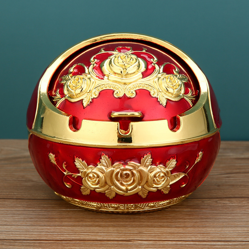 „Ma to Chenggong“ peleninė, namų svetainė, kūrybinga, suasmeninta tendencija, su dangteliu, apsaugančia nuo lakiųjų pelenų, dūmų skonio peleninės papuošimais