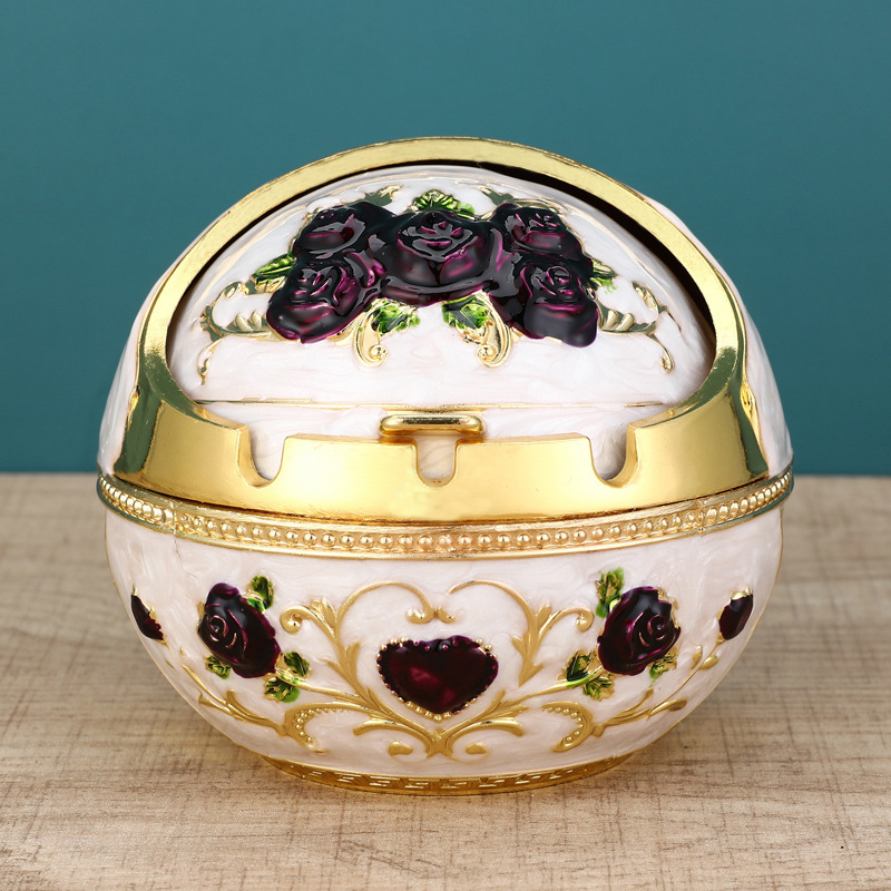 „Ma to Chenggong“ peleninė, namų svetainė, kūrybinga, suasmeninta tendencija, su dangteliu, apsaugančia nuo lakiųjų pelenų, dūmų skonio peleninės papuošimais