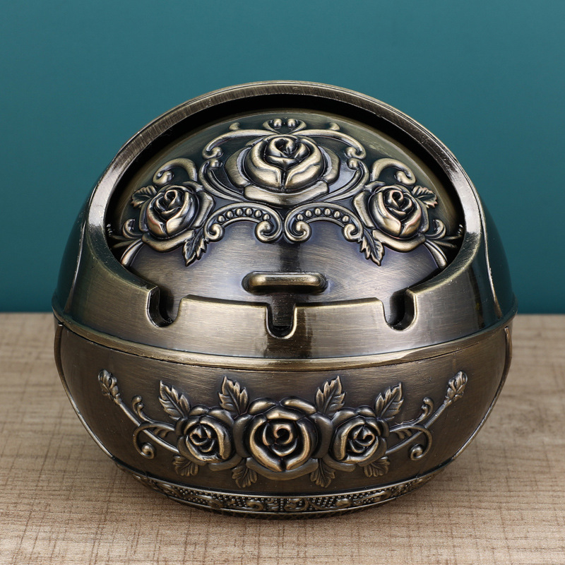 „Ma to Chenggong“ peleninė, namų svetainė, kūrybinga, suasmeninta tendencija, su dangteliu, apsaugančia nuo lakiųjų pelenų, dūmų skonio peleninės papuošimais