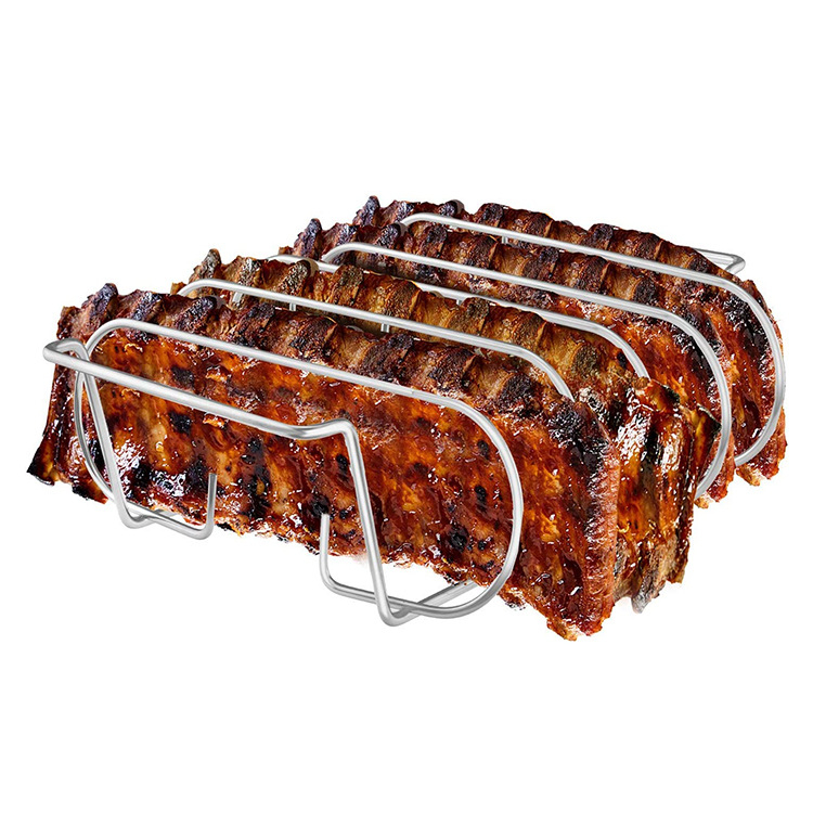 Roostevabast terasest grillitud veiseliha ribide resti, grilliresti, grillitud kanaresti, grillitud steigi ja lamba ribide resti, BBQ grilli resti tootja