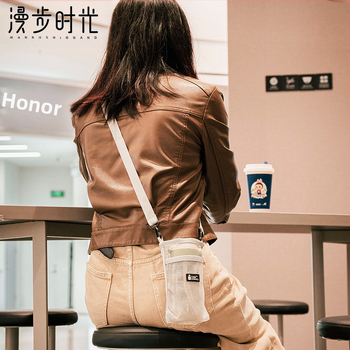 Vandens puodelio dirželio termoso puodelių rinkinys vaikams, lauko nešiojamas puodelių krepšys rankoje, gėrimų butelių tinklelio krepšys, atsparus kritimams