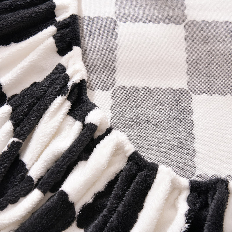 Talvine piimavärvi sametist voodimüts, ühes tükis fliisvoodriga voodikate, kolmeosaline komplekt 2024. aasta uus madratsikaitse, flanellvoodikate