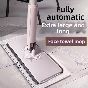 Uus suur automaatne klambriga käsipesu pika versiooniga näorätiku mopp määrdunud kätepesu koduseks laiskadele inimestele