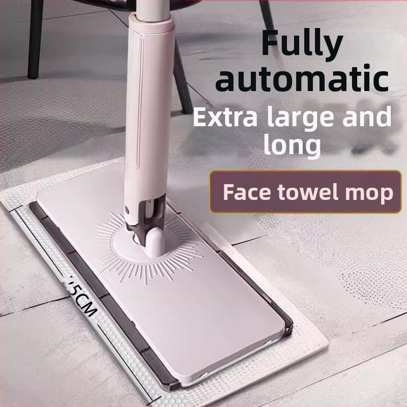 Uus suur automaatne klambriga käsipesu pika versiooniga näorätiku mopp määrdunud kätepesu koduseks laiskadele inimestele