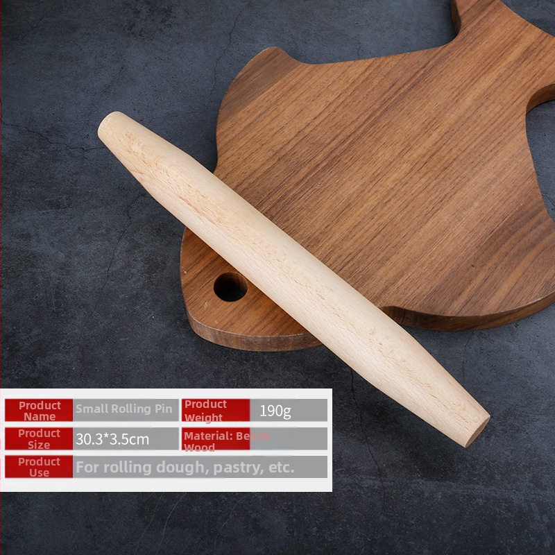 Medžio masyvo kočėlas, koldūnų pagaliukas, kepimo įtaisai, medinis kočėlas, koldūnų oda, buitiniai virtuvės įtaisai