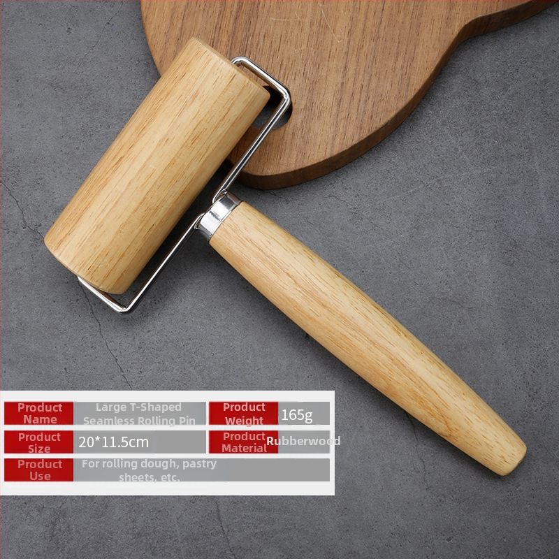 Medžio masyvo kočėlas, koldūnų pagaliukas, kepimo įtaisai, medinis kočėlas, koldūnų oda, buitiniai virtuvės įtaisai