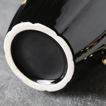 Piiriülene loominguline revolveritass keraamiline plahvatuskindel sõjaväe tuulekruus isiksusekujuline kohvitass suure mahutavusega veetass