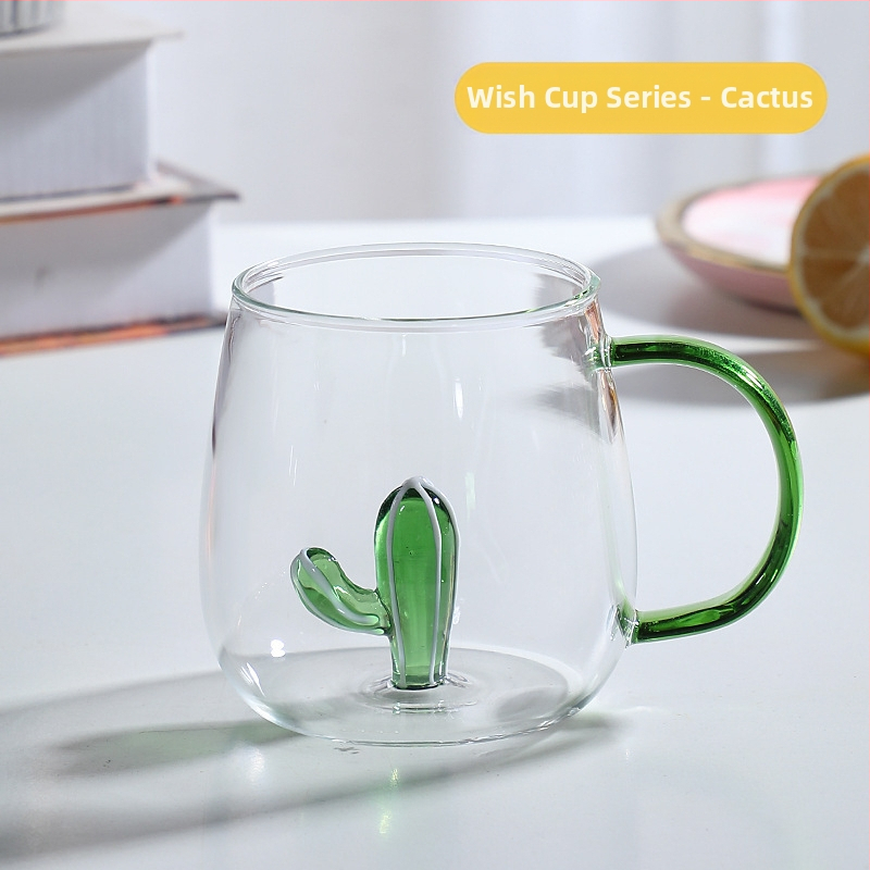 Loomaklaasist värviline käepide, koomiksiga kolmemõõtmeline loomaklaasist kõrge borosilikaadiga hulgimüük, uus kõrge värviväärtusega klaas käepidemega