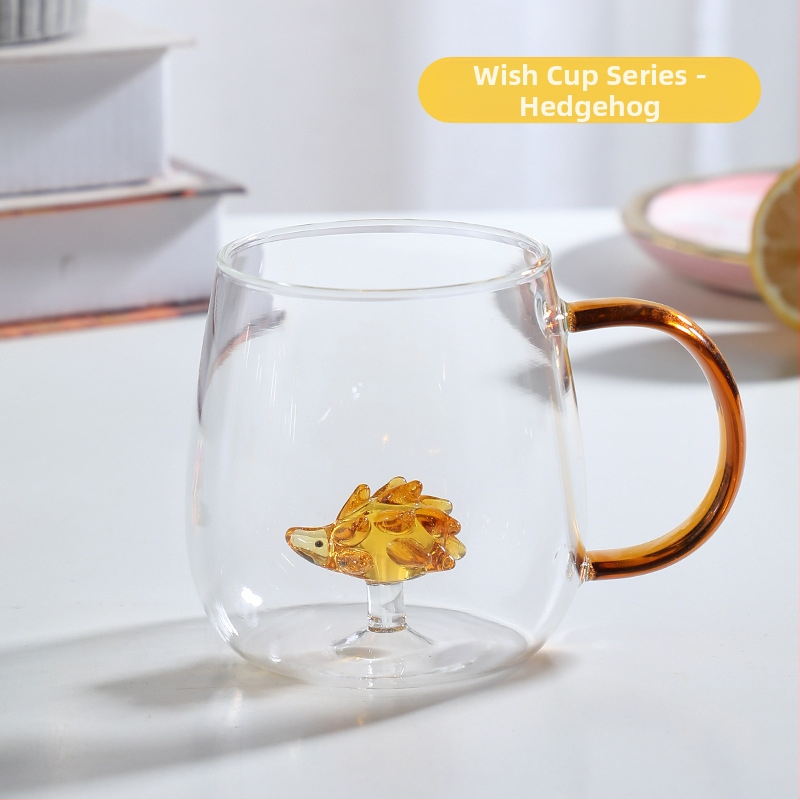 Loomaklaasist värviline käepide, koomiksiga kolmemõõtmeline loomaklaasist kõrge borosilikaadiga hulgimüük, uus kõrge värviväärtusega klaas käepidemega