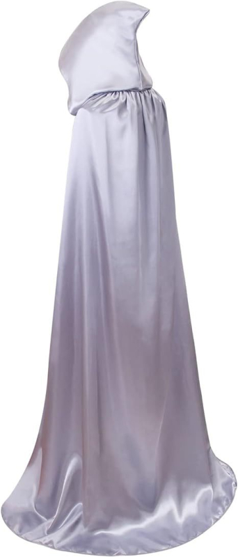 Helovino mirties apsiaustas su gobtuvu, apsiaustas su kosplejumi, kosplejaus kostiumas, Velykų Juodosios mirties apsiaustas