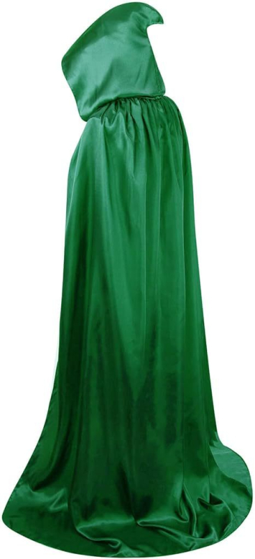 Helovino mirties apsiaustas su gobtuvu, apsiaustas su kosplejumi, kosplejaus kostiumas, Velykų Juodosios mirties apsiaustas