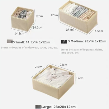 Νέο κουτί αποθήκευσης ρούχων, υπνοδωμάτιο, πολυλειτουργικό πτυσσόμενο κουτί αποθήκευσης, ρούχα, παντελόνια, κάλτσες, αποθήκευση εσωρούχων, σπίτι