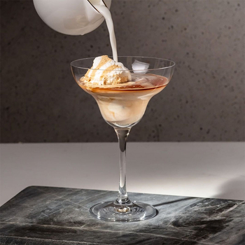 Κρυστάλλινο ποτήρι κρασιού Krosno εισαγόμενο χωρίς μόλυβδο, οικιακό ποτήρι κοκτέιλ με φαρδύ στόμιο, σετ 6 τεμαχίων για ποτήρια χυμού