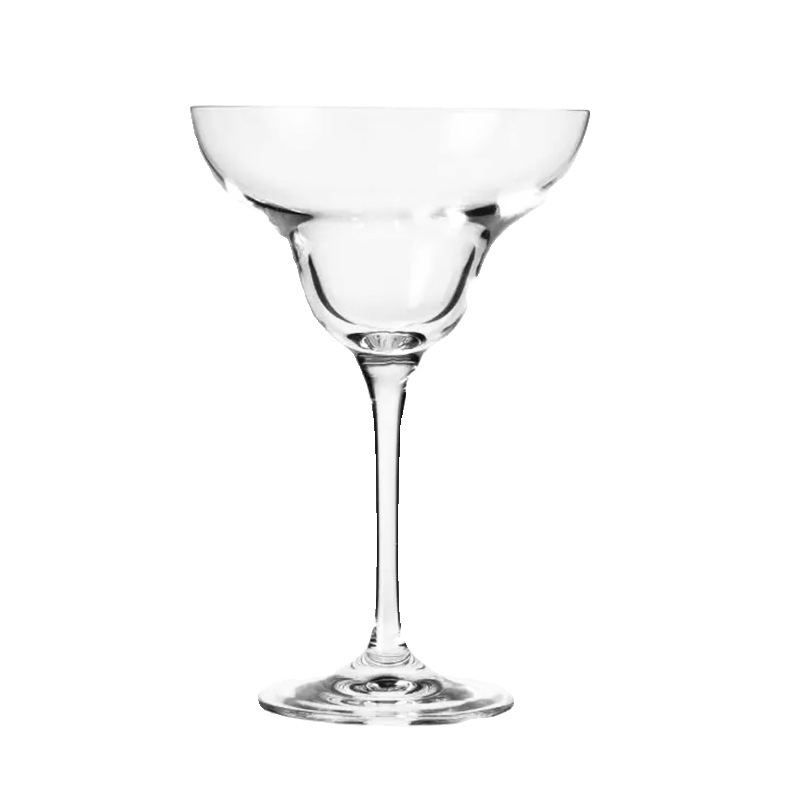 Krosno uvezene kristalne čaše za vino bez olova, set od 6 komada, za bar i kućanstvo, široko grlo, čaše za koktele i sok