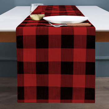 Карирана подложка за маса, парти, ресторант, декоративна подложка за хранене, дълга маса, покривка за масичка за кафе, покривка за маса, декорация за дома, през експлозии