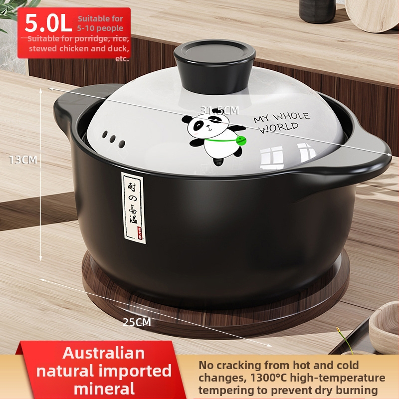 Pajaroog, kõrge temperatuurikindel savipott, supipott, gaasipliit, keraamiline supipott, hautisepott, majapidamises kasutatav gaasipliit, spetsiaalne riisipott, väike