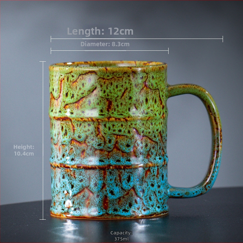 Keramička šalica točena u peći od 375 ml, internetska šalica za pivo slavnih osoba, kreativna personalizirana šalica za točeno pivo, čaša za vino, Fcm izvješće